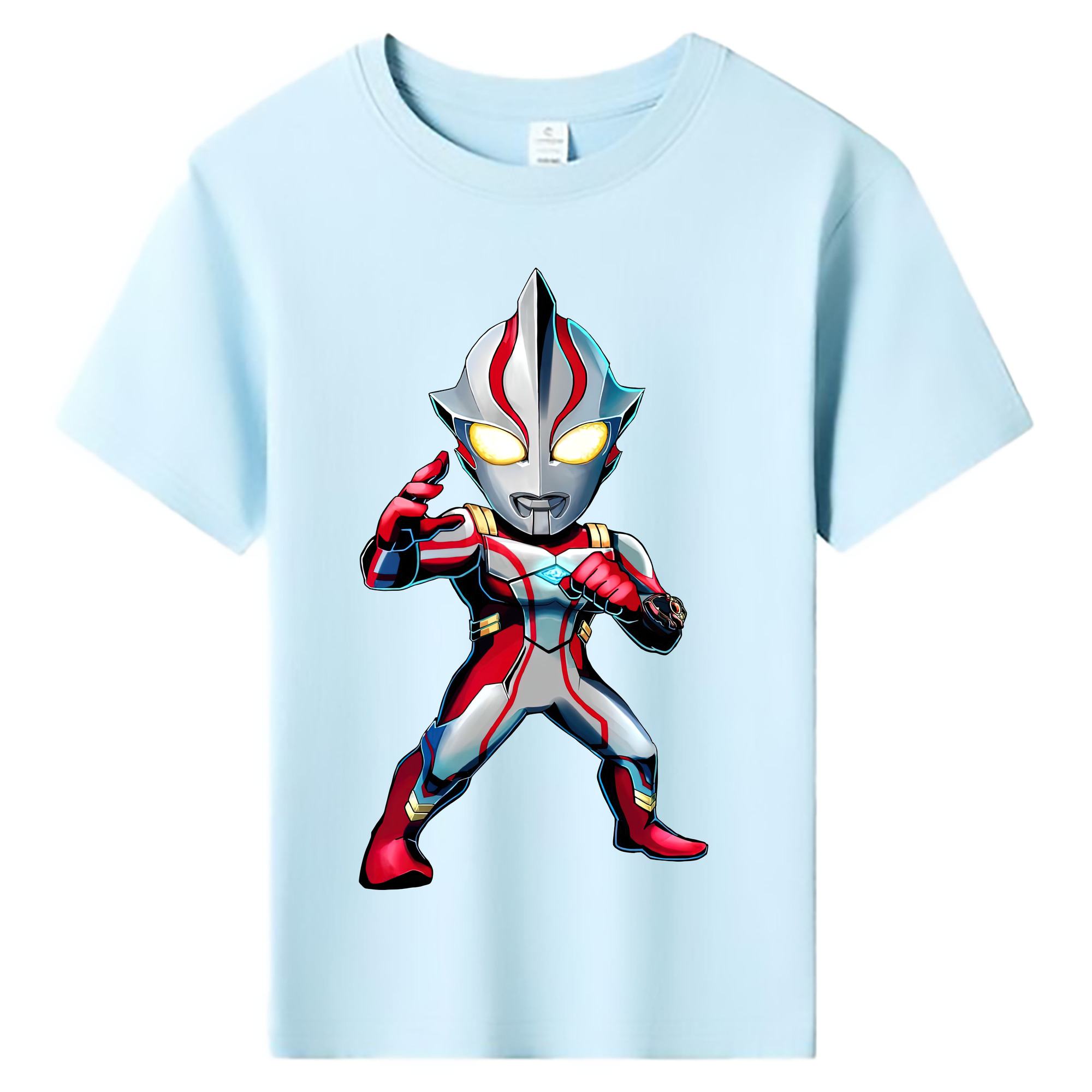 （画像用） ウルトラマン Ultraman 綿100％キッズTシャツ（フロントプリント）